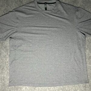 Lululemon Men's Xxl License To Train Heather Grey T Shirt
